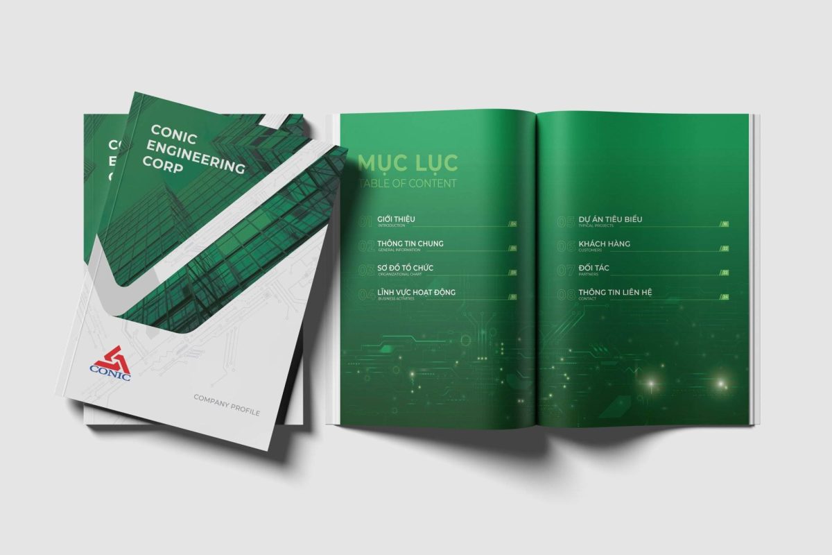 Thiết kế profile Conic Corp